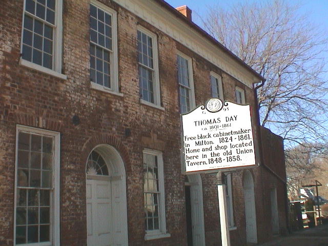 Thomas Day Historical Marker